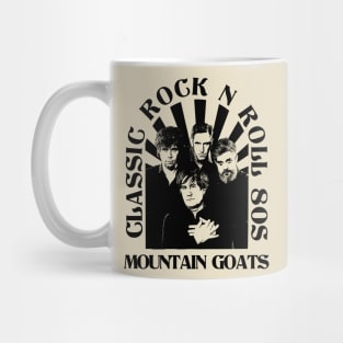 The Mountain Goats // Classic Rock N Roll 80s Mug